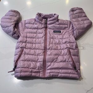 Patagonia puffer jacket purple 3T